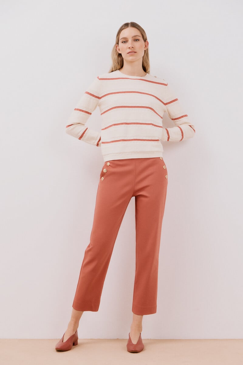 pedro del hierro Pantalón con botones