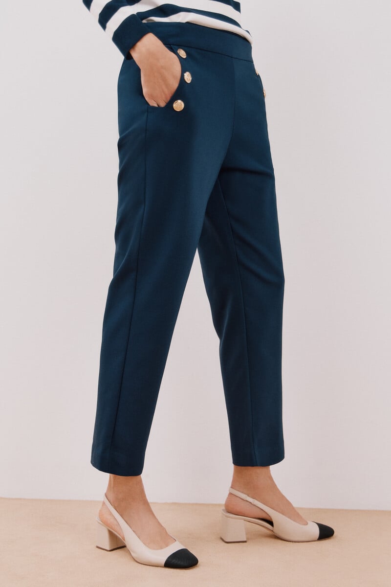 pedro del hierro Pantalón con botones