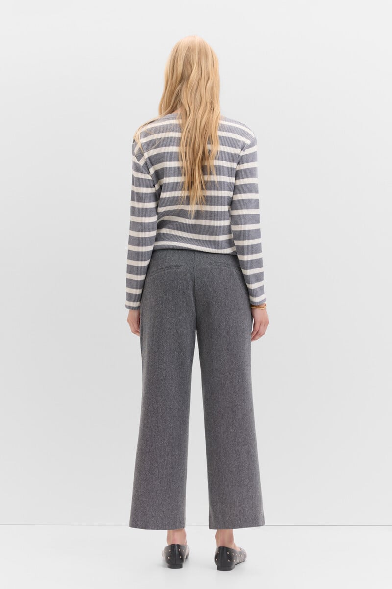 Pedro Del Hierro Pantalón Crop Con Botones
