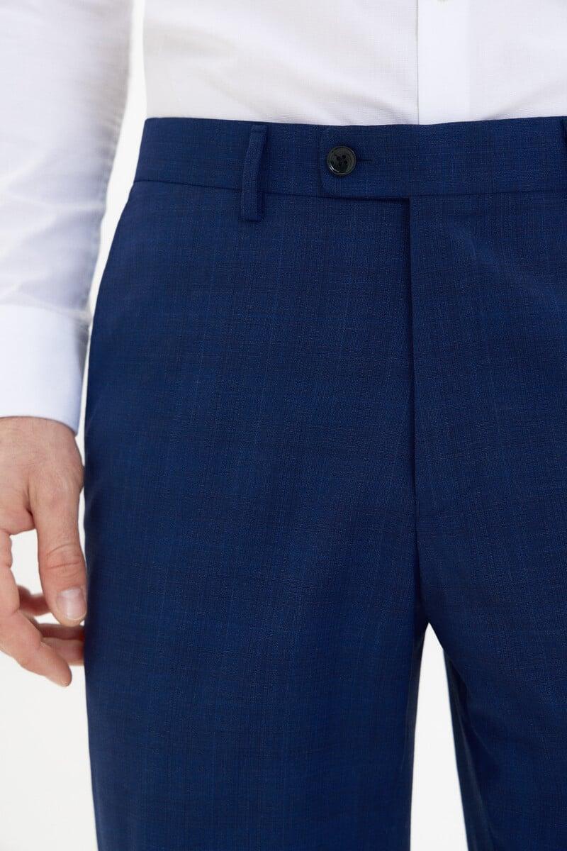 Pedro Del Hierro Pantalón Cuadros Slim Fit