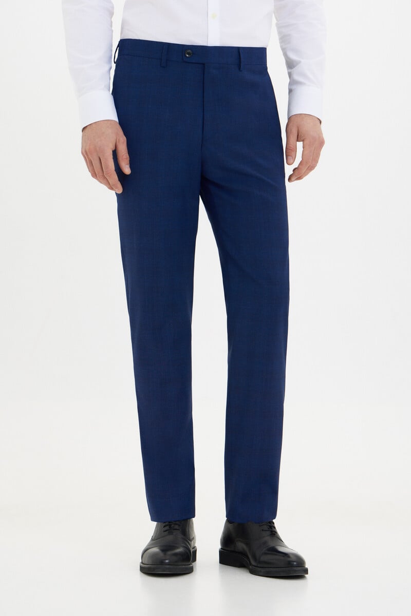 Pedro Del Hierro Pantalón Cuadros Slim Fit
