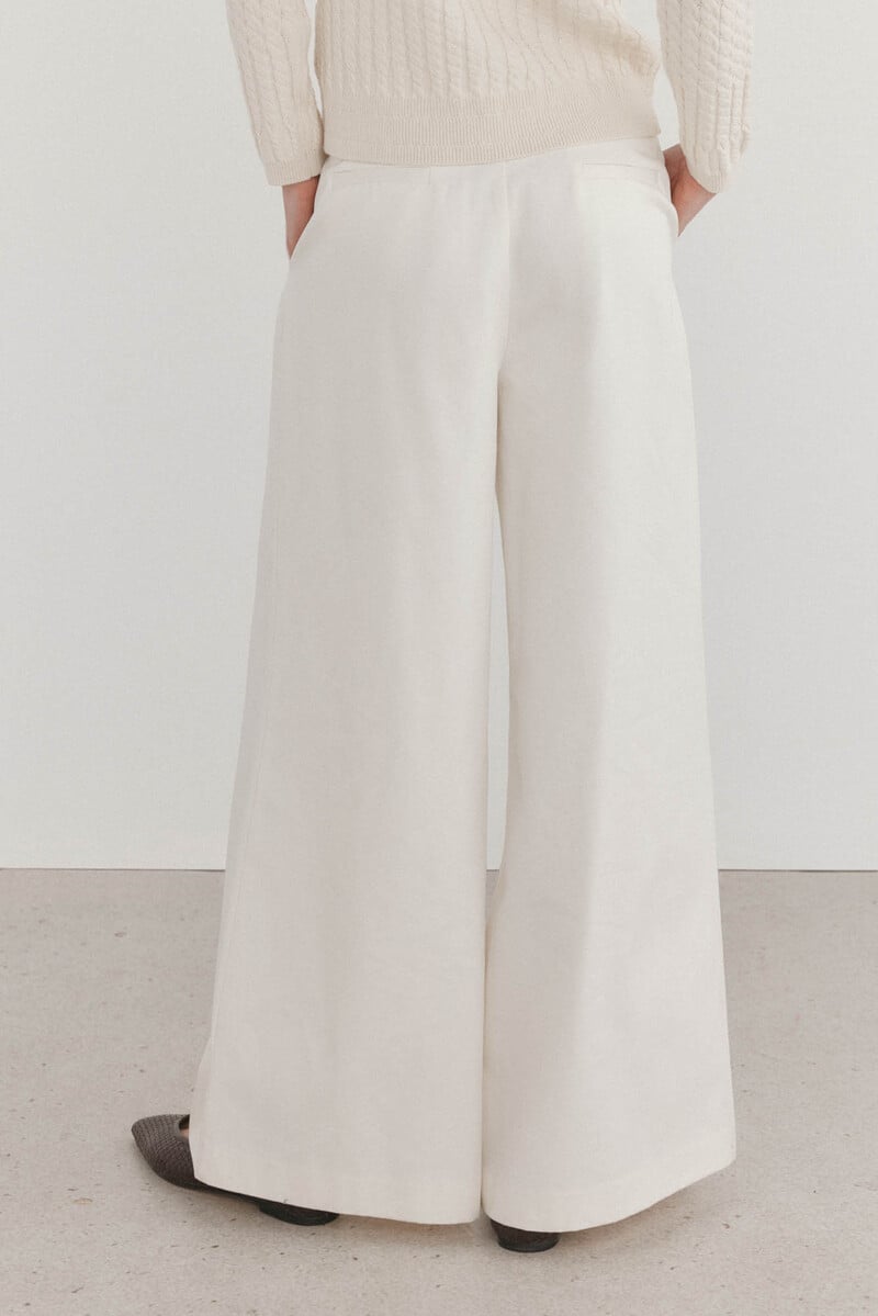 Pedro Del Hierro Pantalón Culotte Pinzas