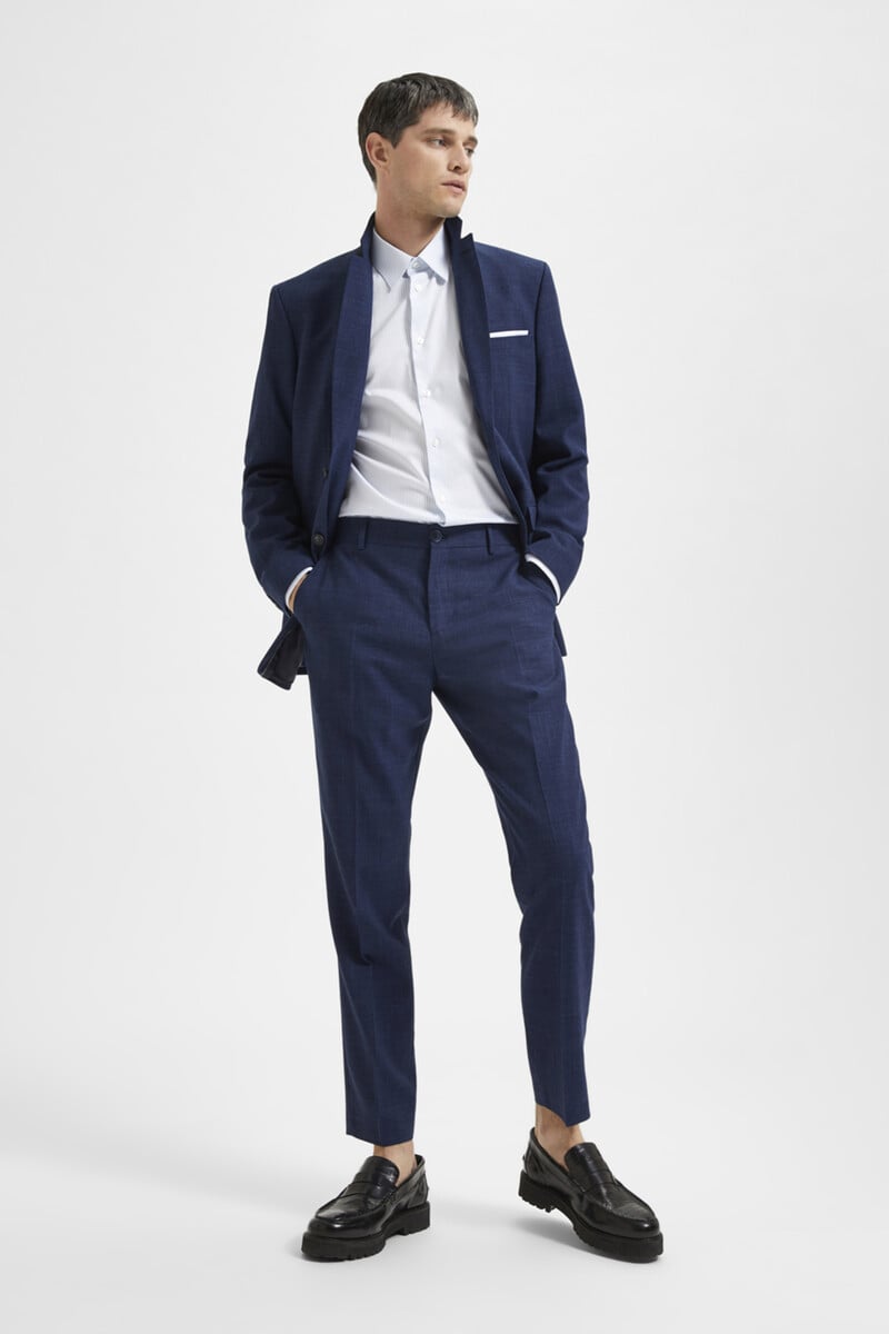 pedro del hierro Pantalón de lino slim fit