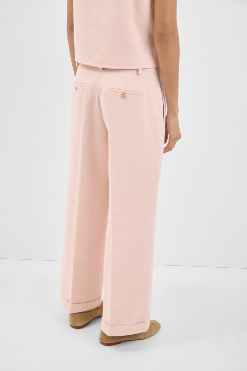 Pedro Del Hierro Pantalón De Sarga Crop