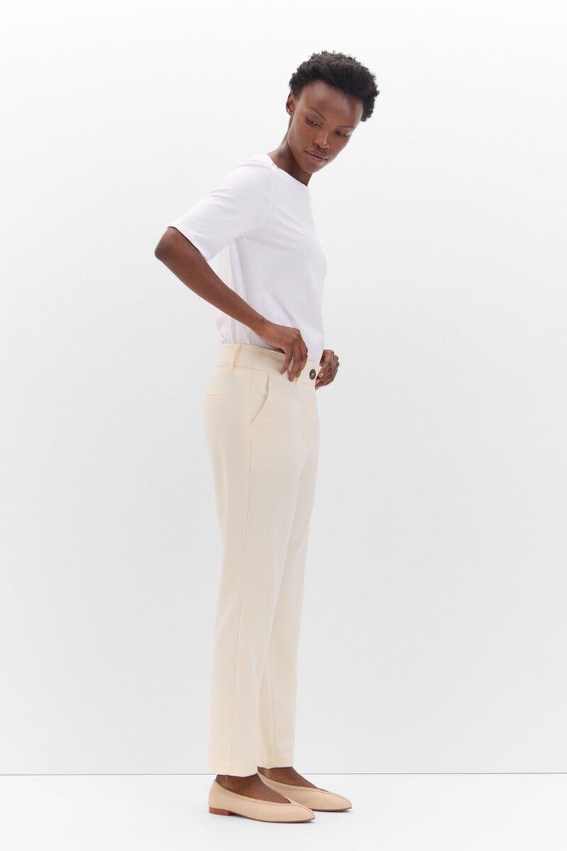 pedro del hierro Pantalón de vestir con cinturón