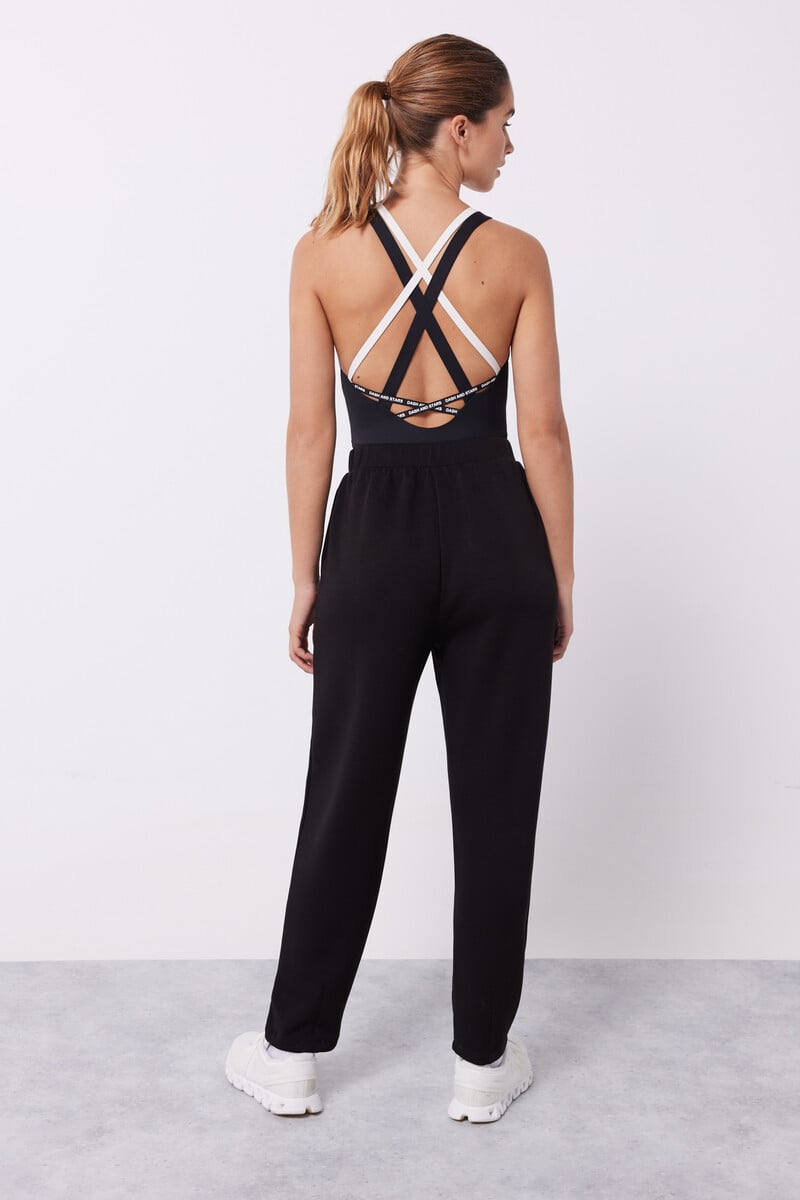 Pedro Del Hierro Pantalón Jogger Tacto Suave Negro