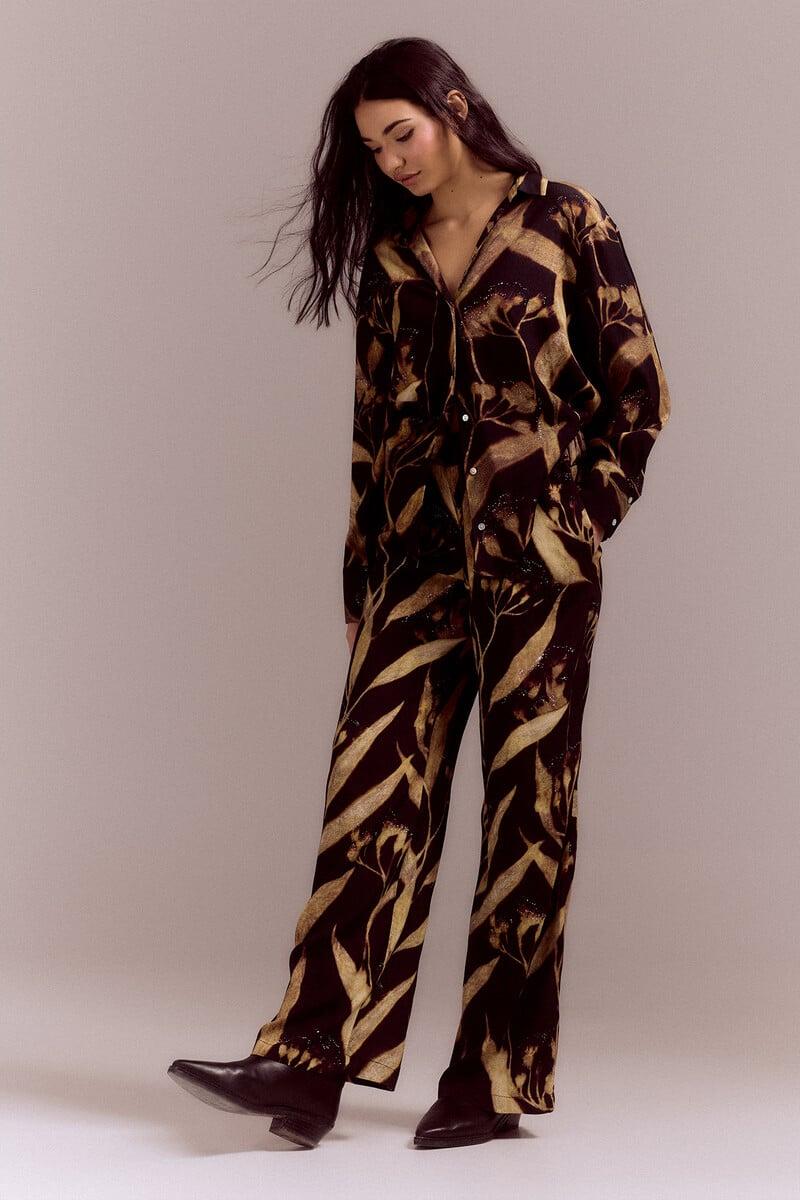 pedro del hierro Pantalón largo fluido