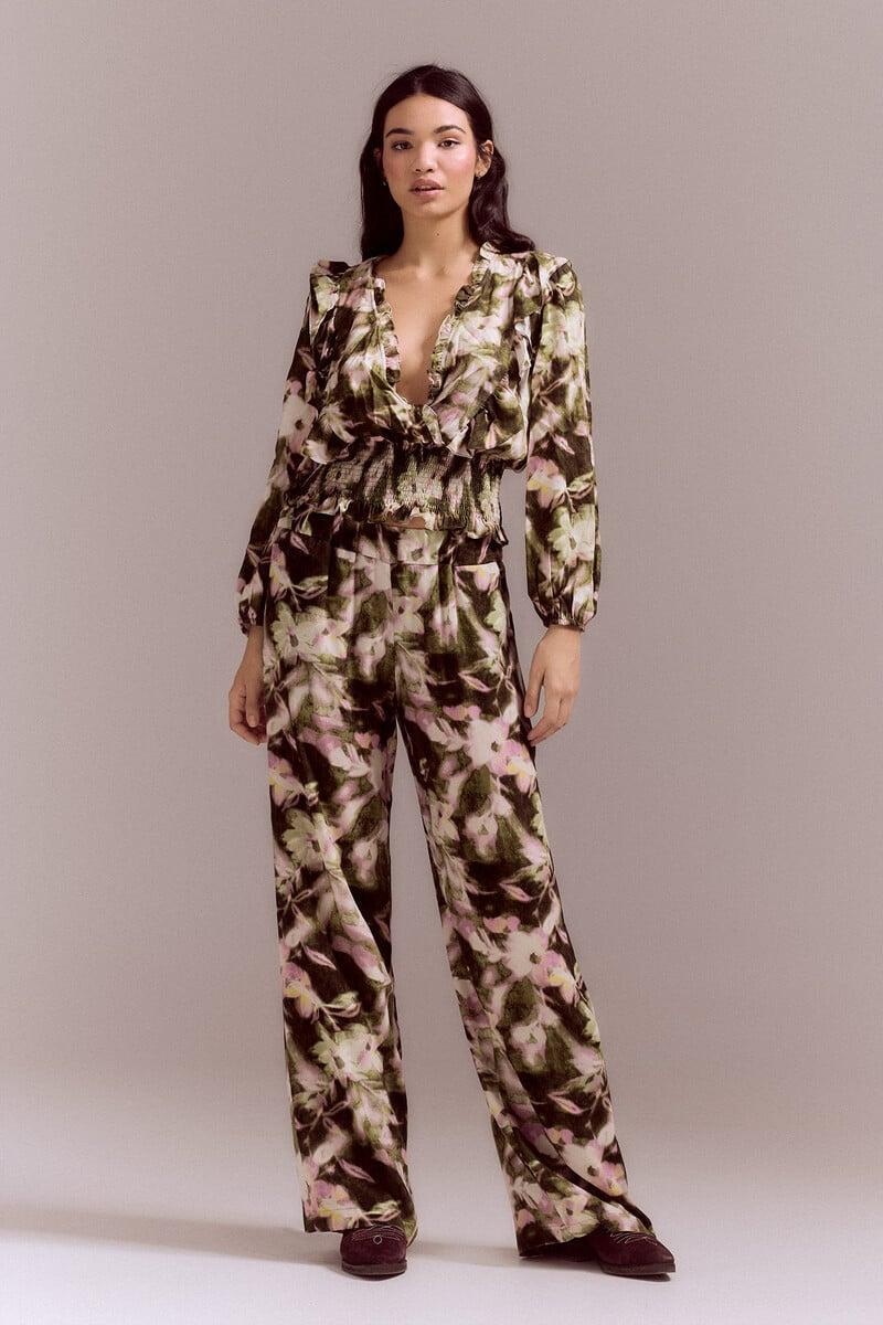 pedro del hierro Pantalón largo fluido