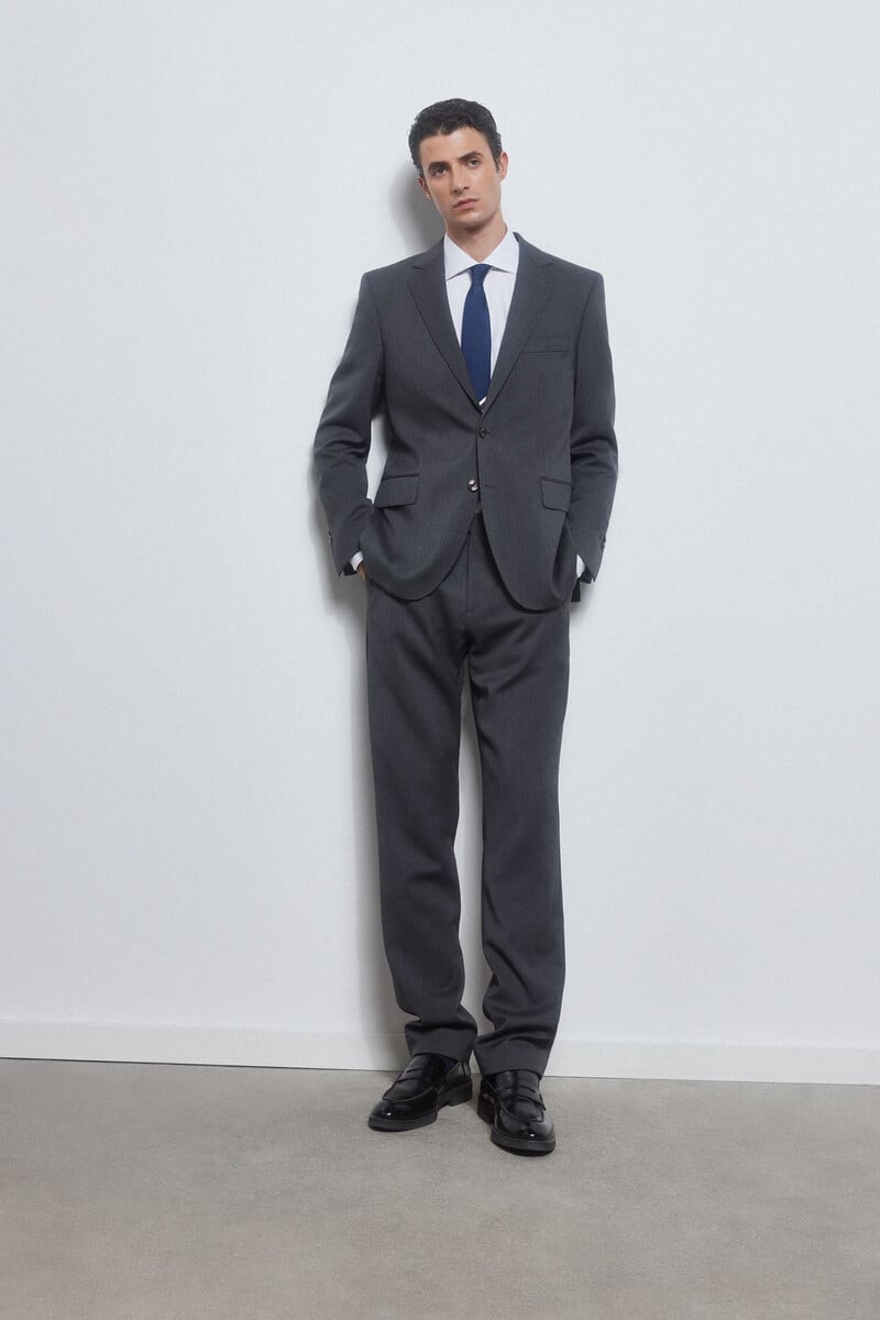 pedro del hierro Pantalón liso bi-stretch tailored