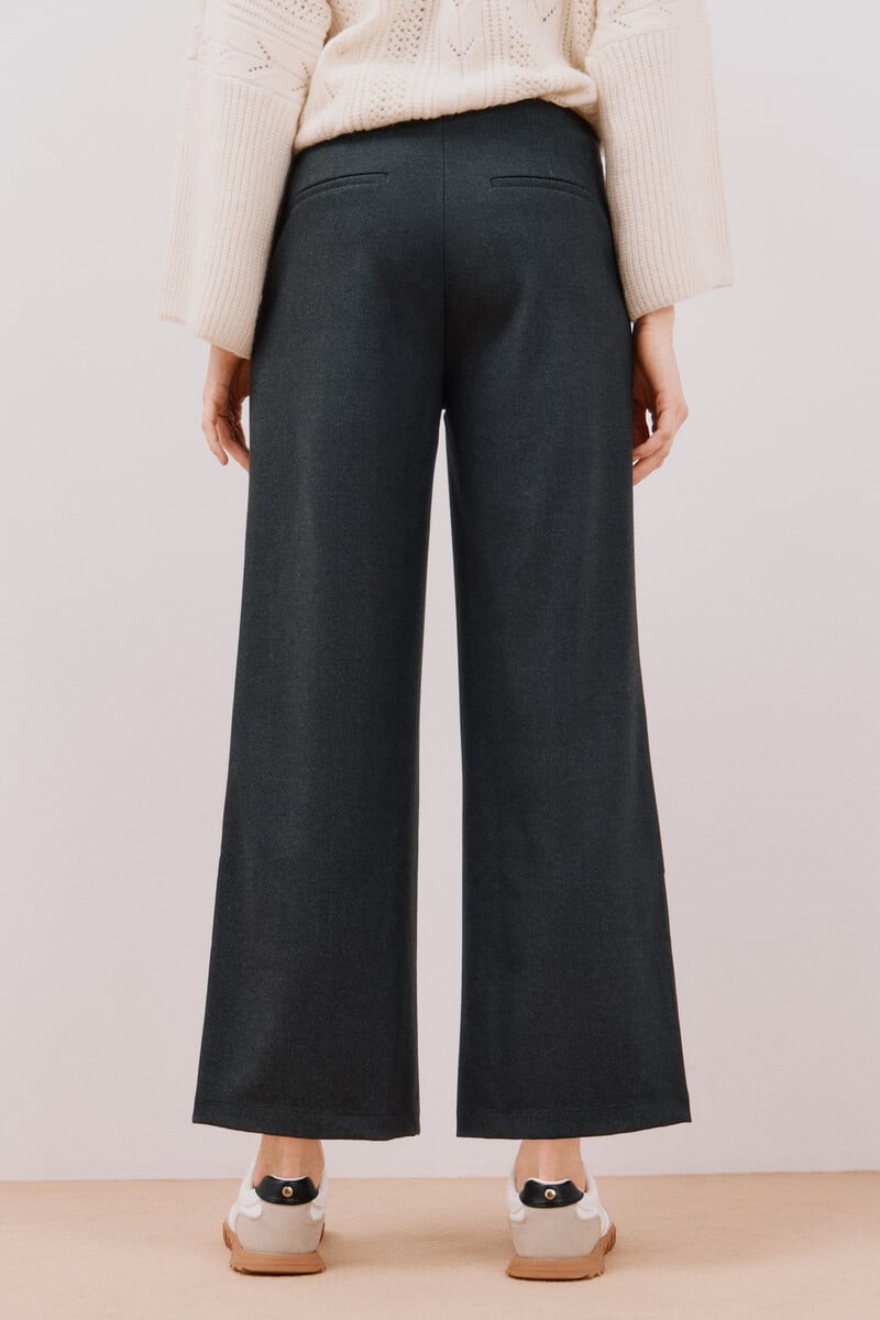 Pedro Del Hierro Pantalón Palazzo De Punto