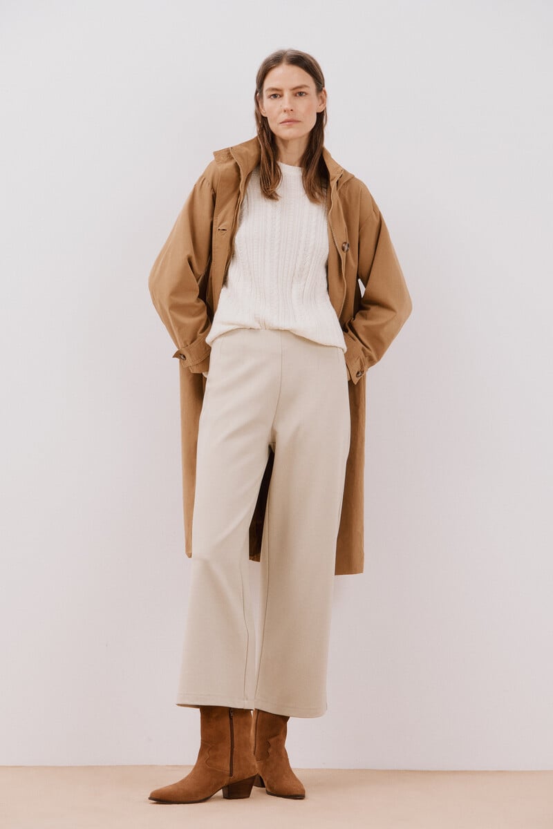 Pedro Del Hierro Pantalón Palazzo De Punto