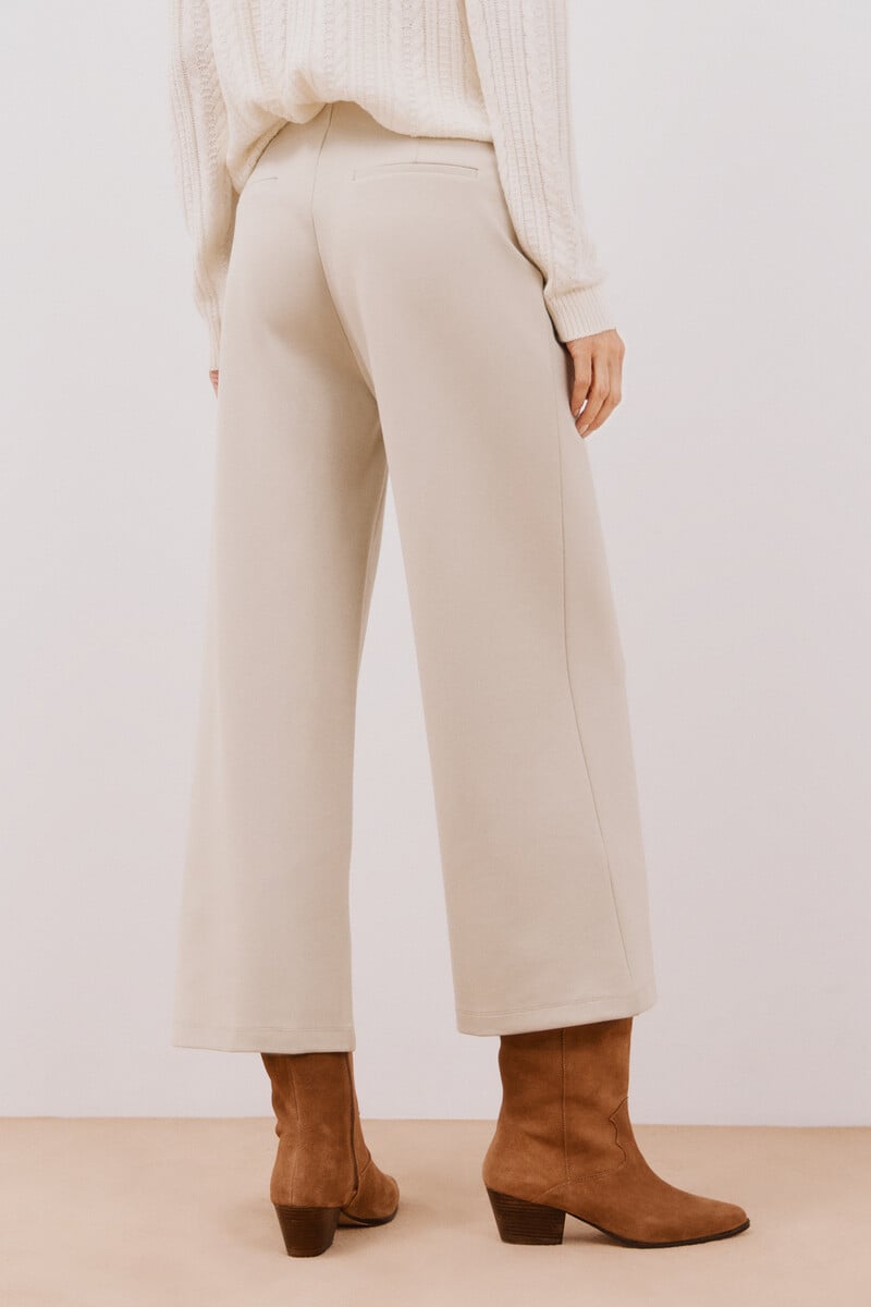 Pedro Del Hierro Pantalón Palazzo De Punto