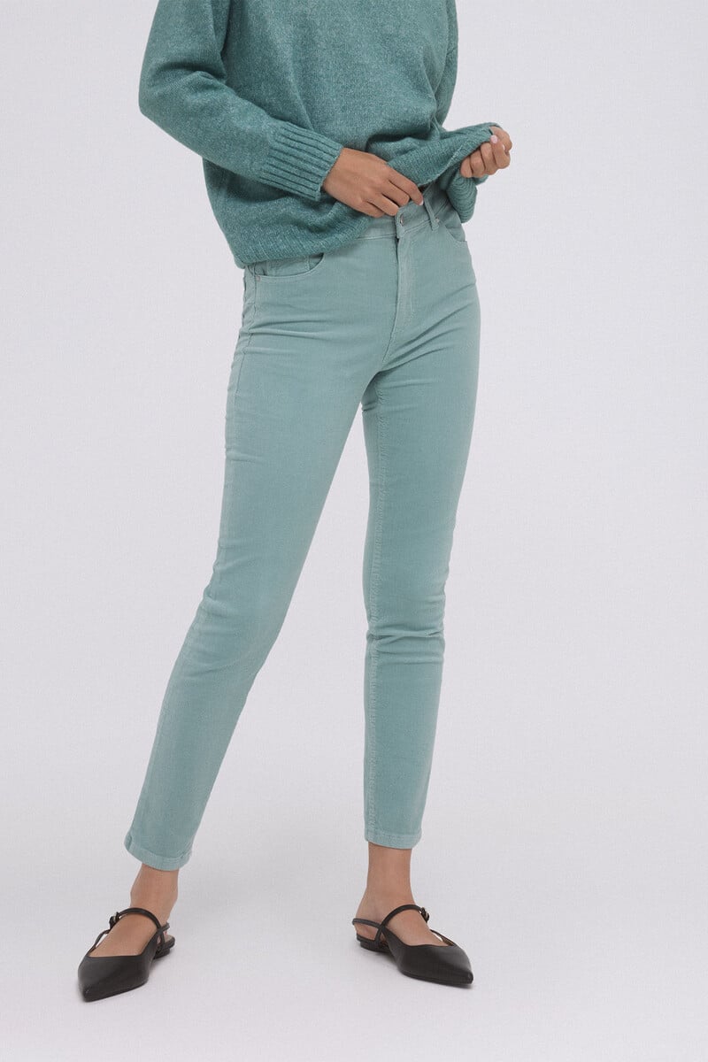 Pedro Del Hierro Pantalón Push Up Pana