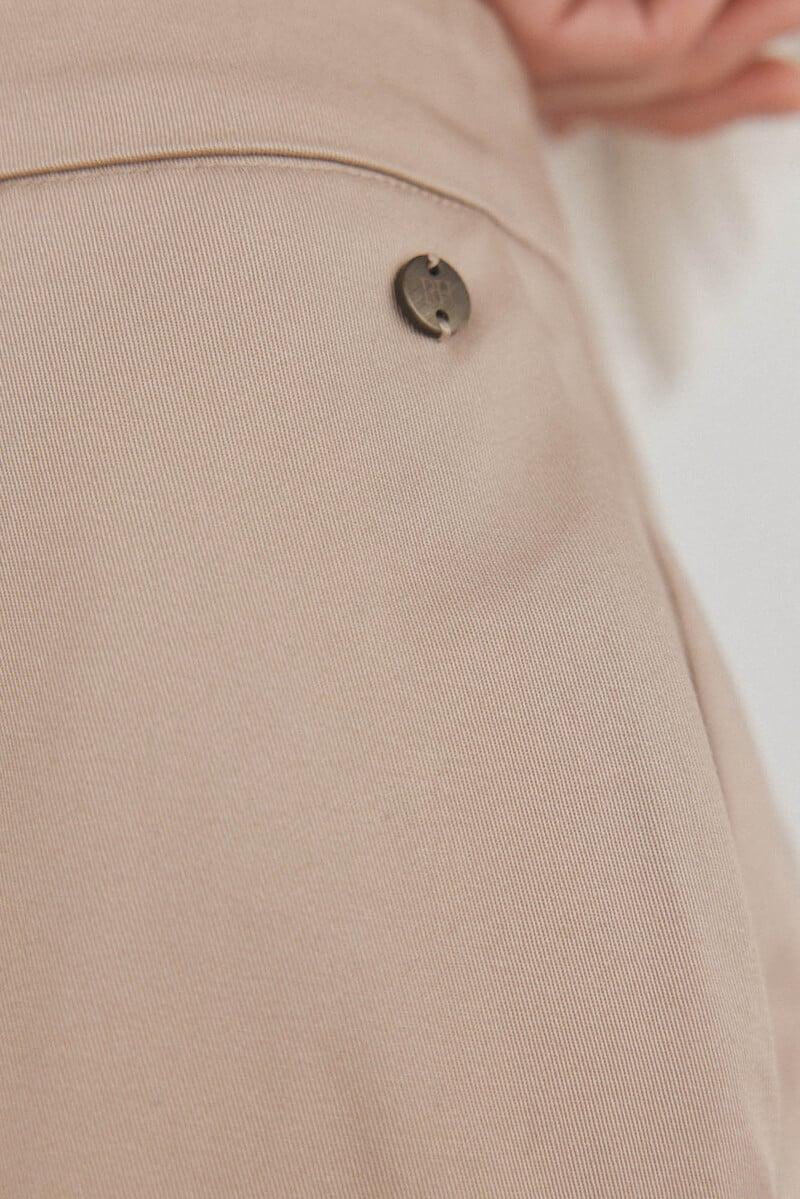 Pedro Del Hierro Pantalón Recto Arena