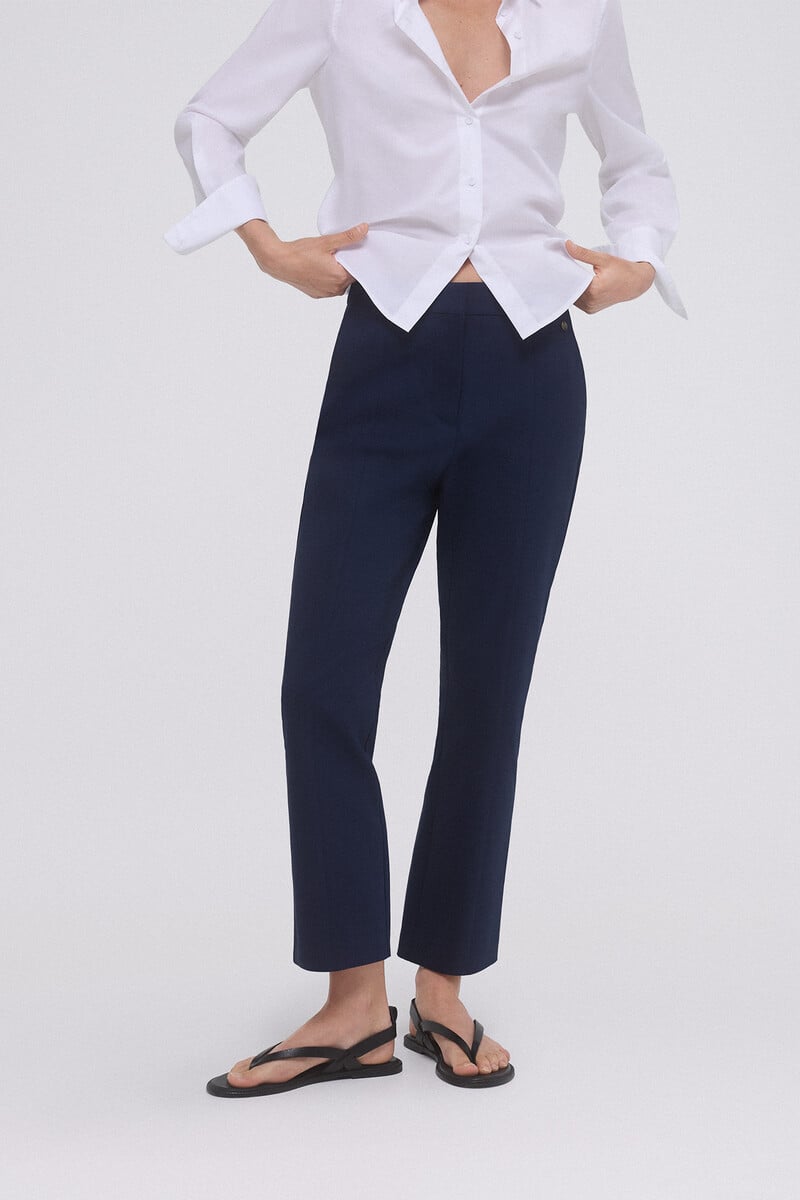 Pedro Del Hierro Pantalón Recto Confort