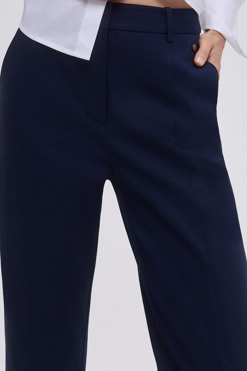 Pedro Del Hierro Pantalón Recto Confort
