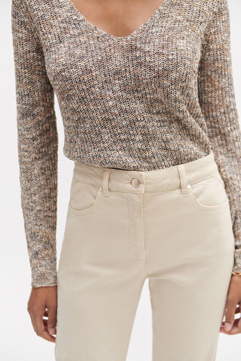 Pedro Del Hierro Pantalón Recto Darling