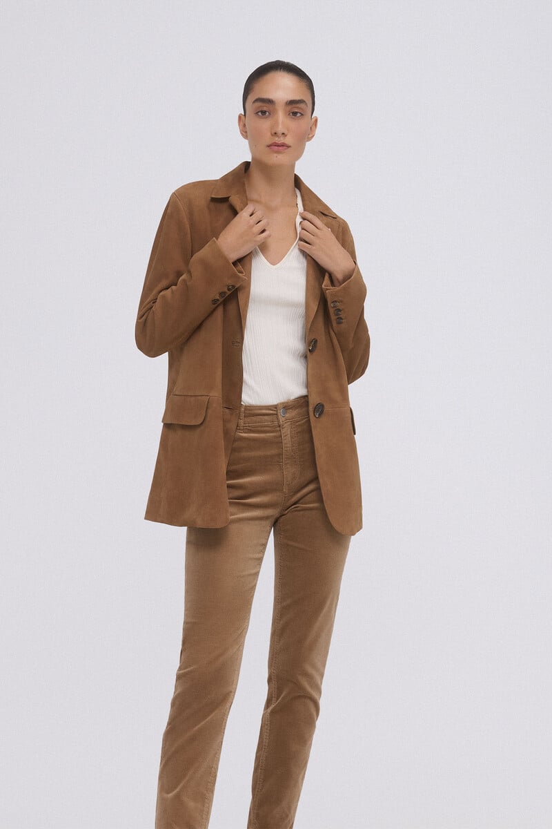 Pedro Del Hierro Pantalón Terciopelo Skinny Fit