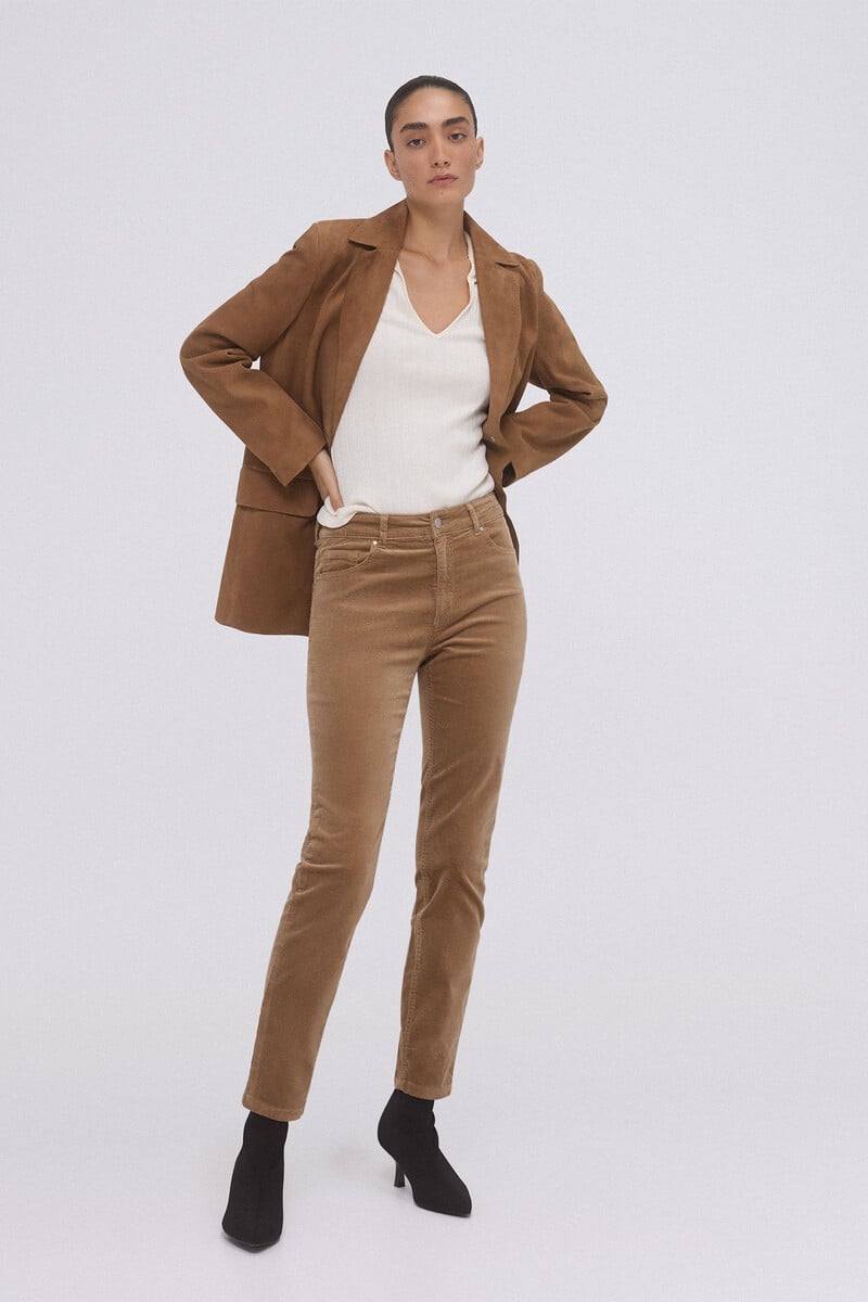 pedro del hierro Pantalón terciopelo skinny fit