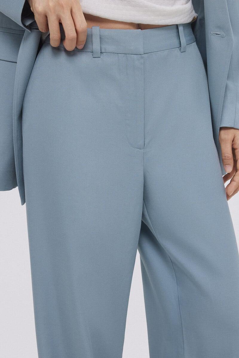 Pedro Del Hierro Pantalón Traje De Corte Clásico