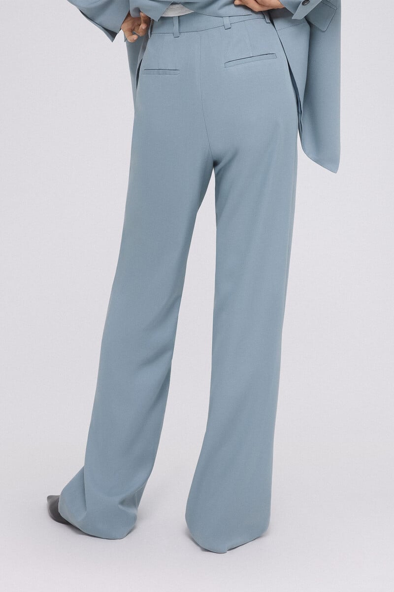 Pedro Del Hierro Pantalón Traje De Corte Clásico