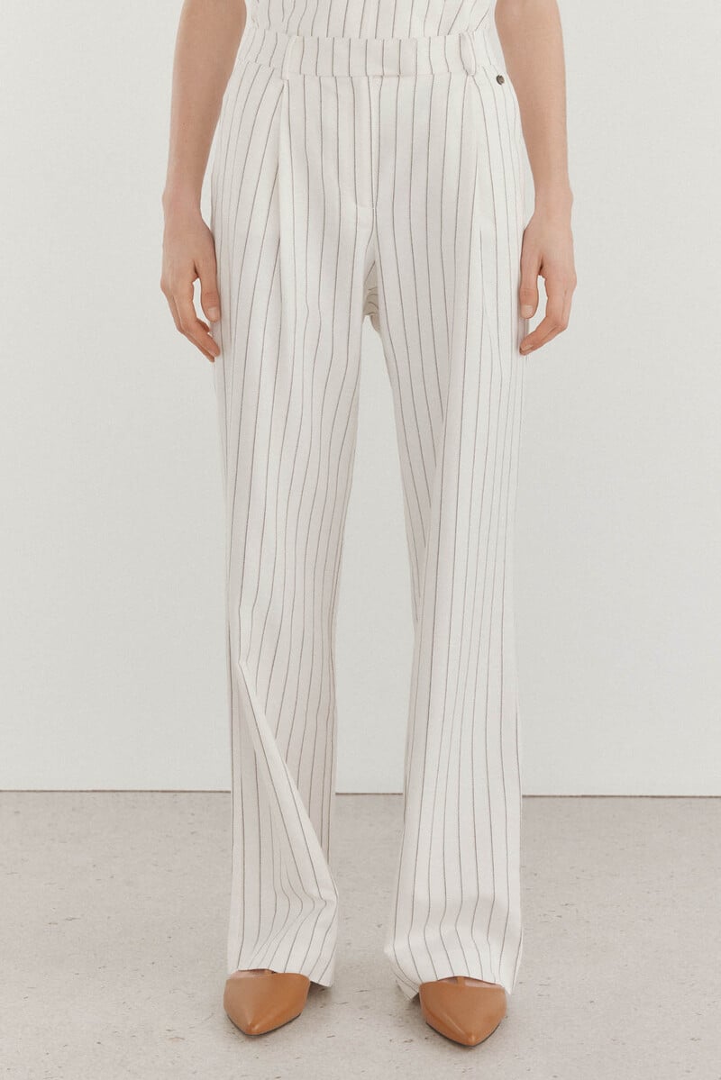 Pedro Del Hierro Pantalón Traje Raya Diplomátia