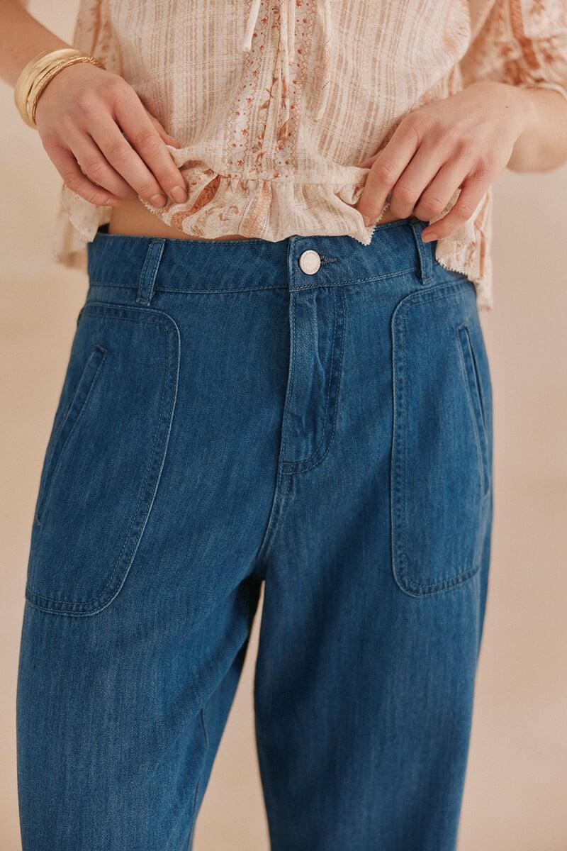 Pedro Del Hierro Paris. Pantalones Tencel