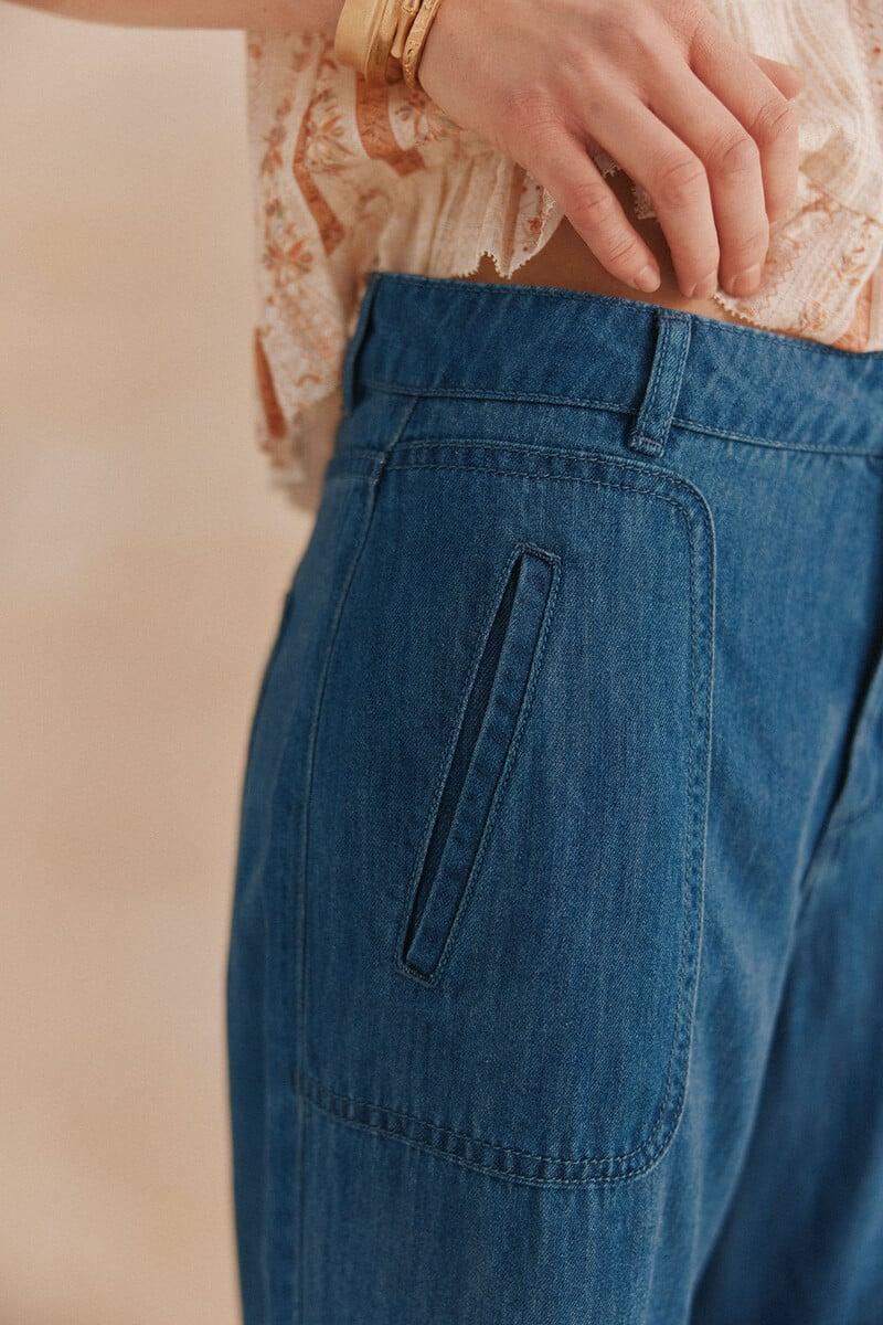 Pedro Del Hierro Paris. Pantalones Tencel