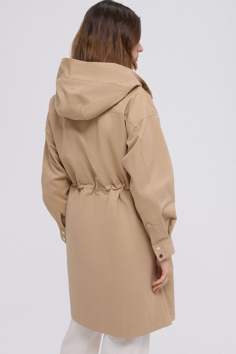 Pedro Del Hierro Parka Algodón Capucha