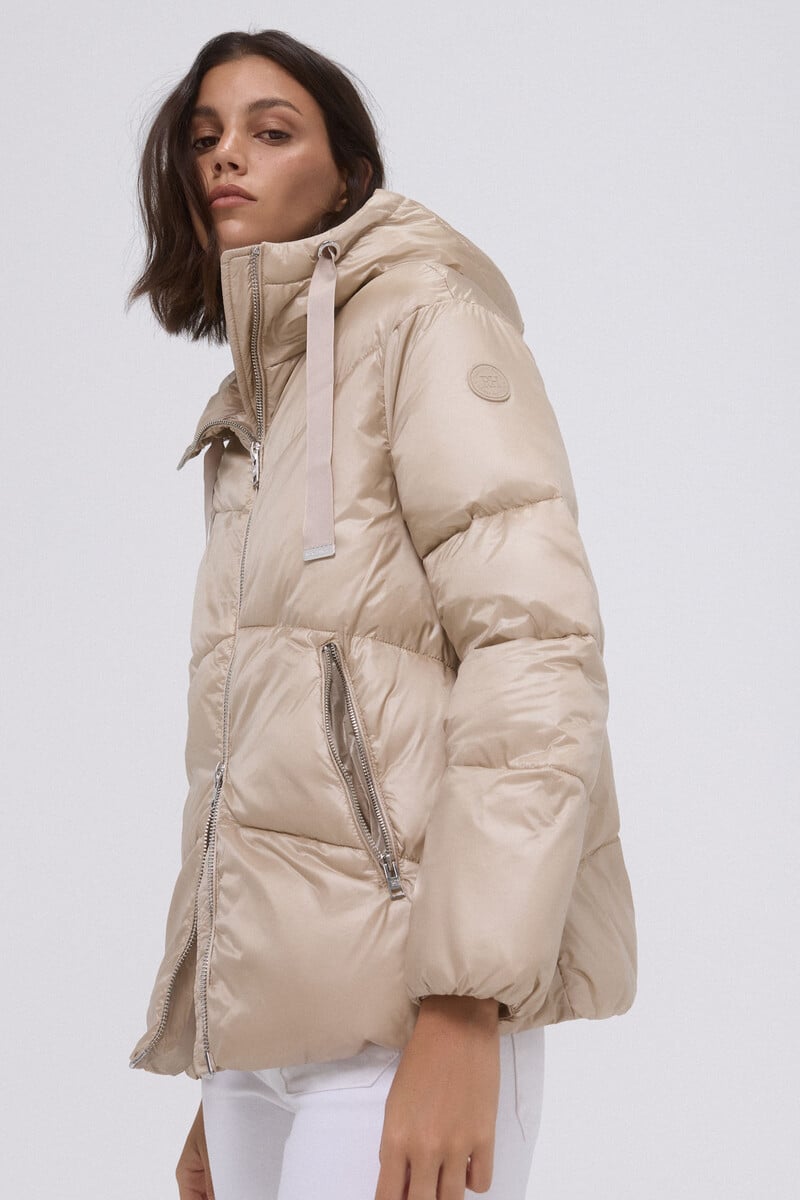 pedro del hierro Parka corta capucha