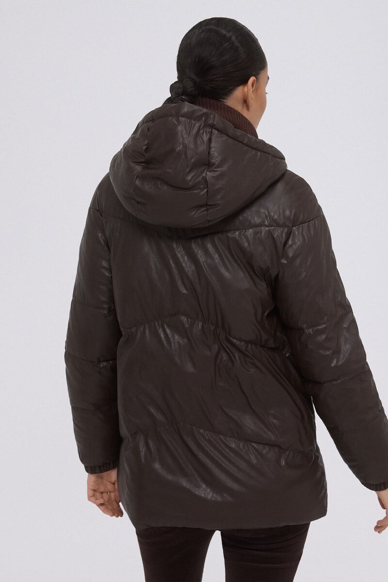 Pedro Del Hierro Parka Corta Con Capucha