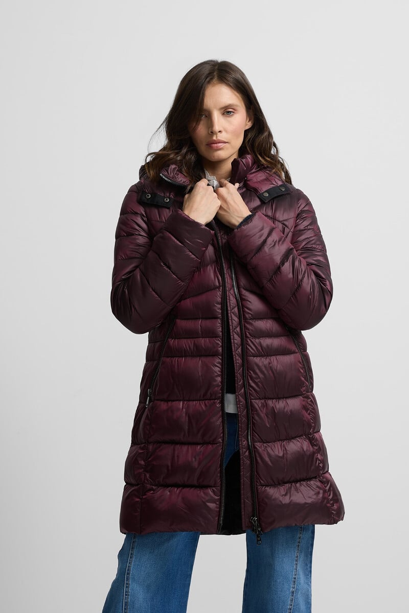 pedro del hierro Parka larga acolchada