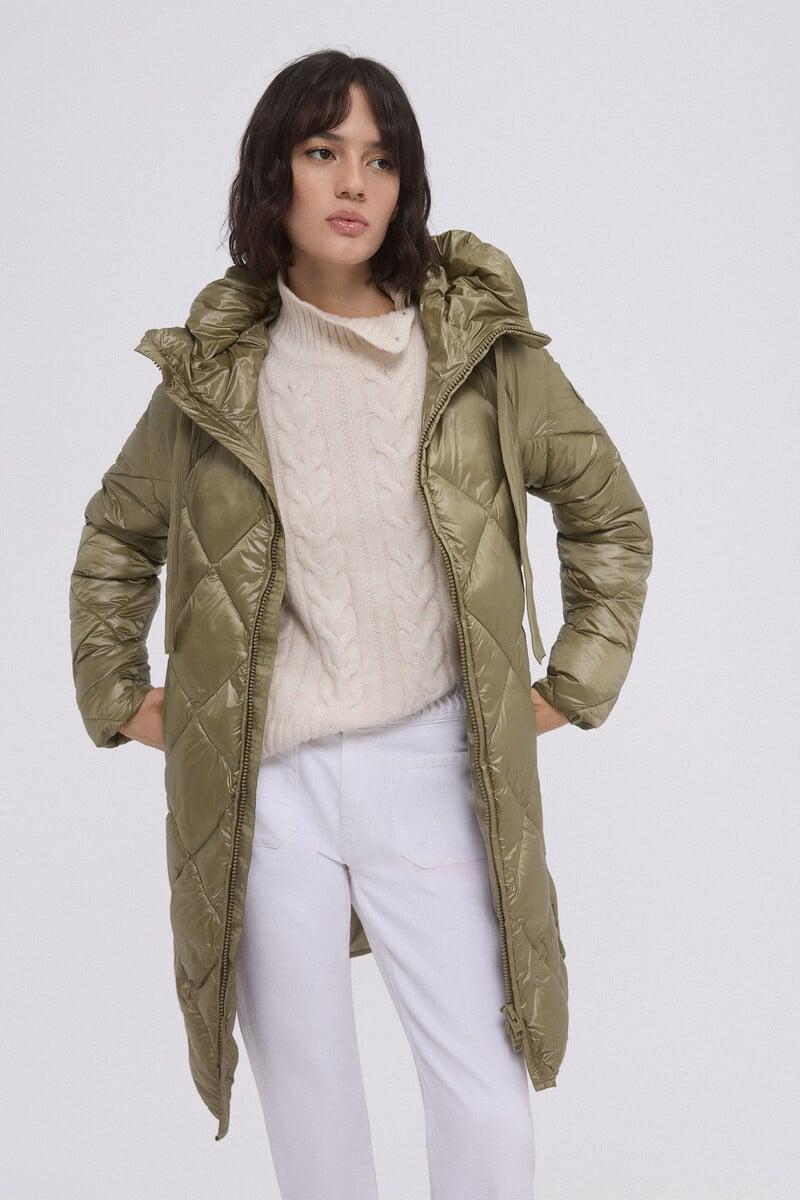 Pedro Del Hierro Parka Larga Capucha