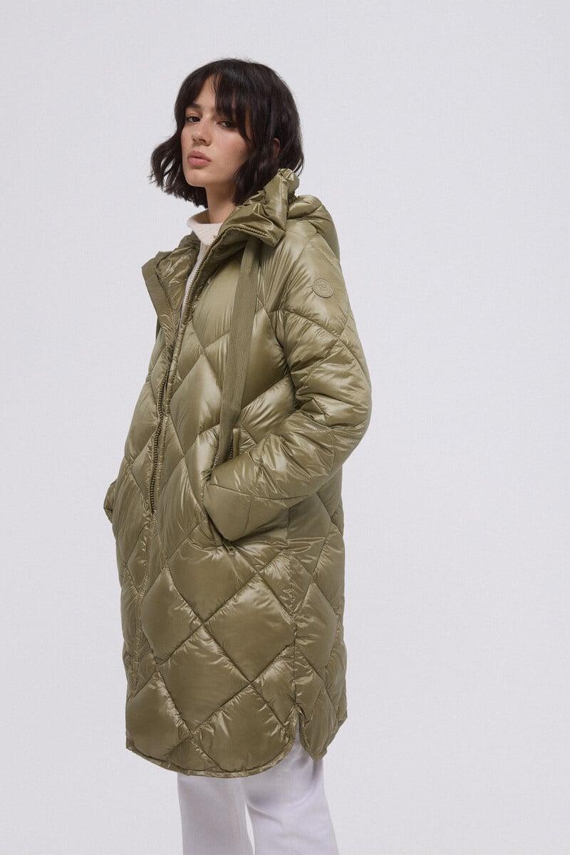 pedro del hierro Parka larga capucha