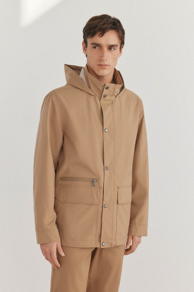 Pedro Del Hierro Parka Ligera Capucha