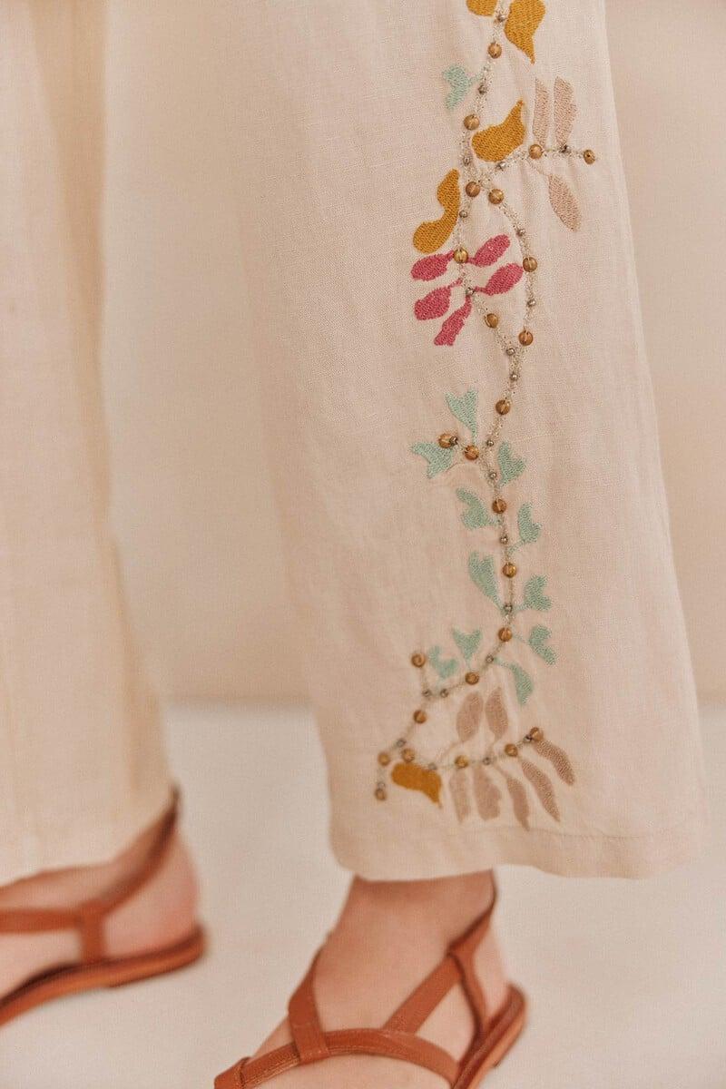 Pedro Del Hierro Paula. Pantalones Bordados