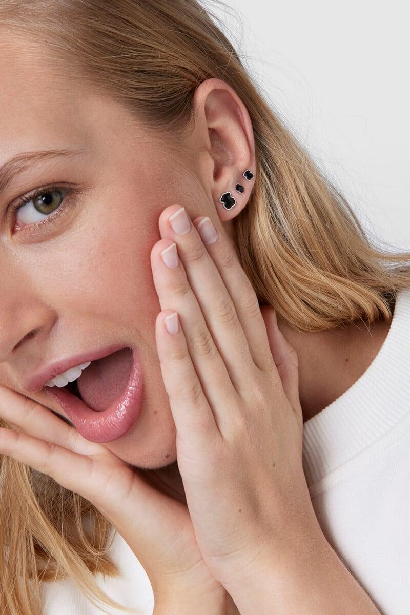 pedro del hierro Pendientes de plata New Color