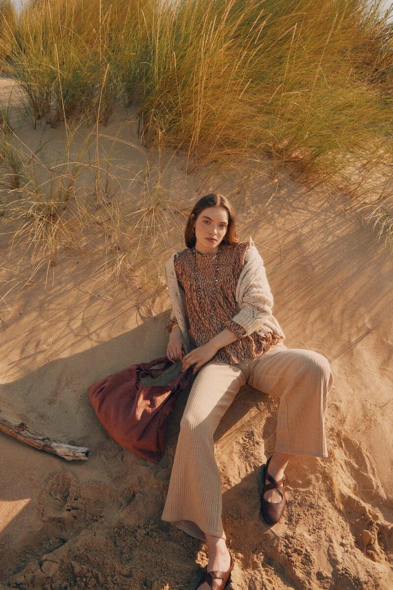 Pedro Del Hierro Petra. Pantalón Amplio De Espiga