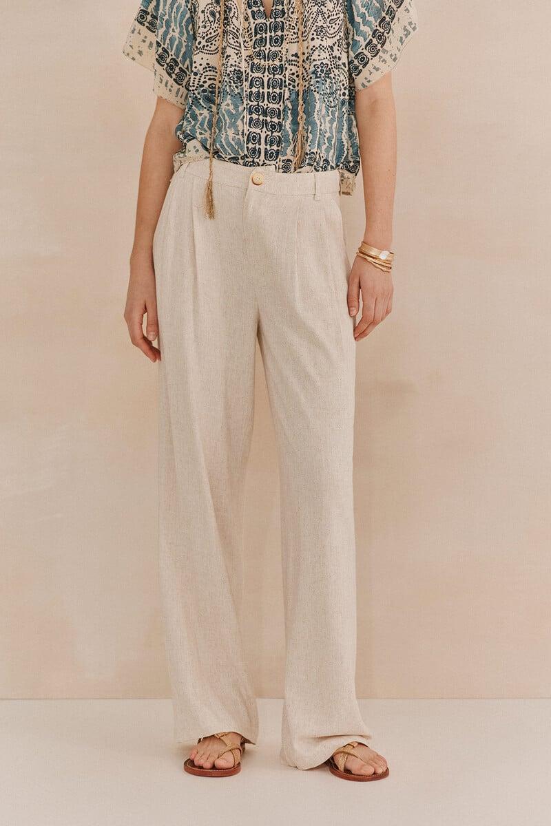 Pedro Del Hierro Petra. Pantalones Fluidos