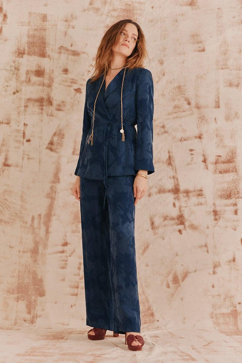 Pedro Del Hierro Pili. Pantalones Jacquard