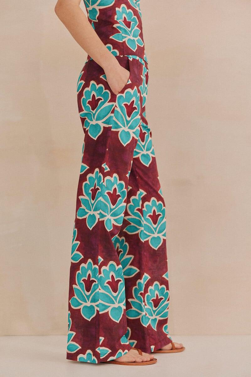 Pedro Del Hierro Poline. Pantalones Estampados