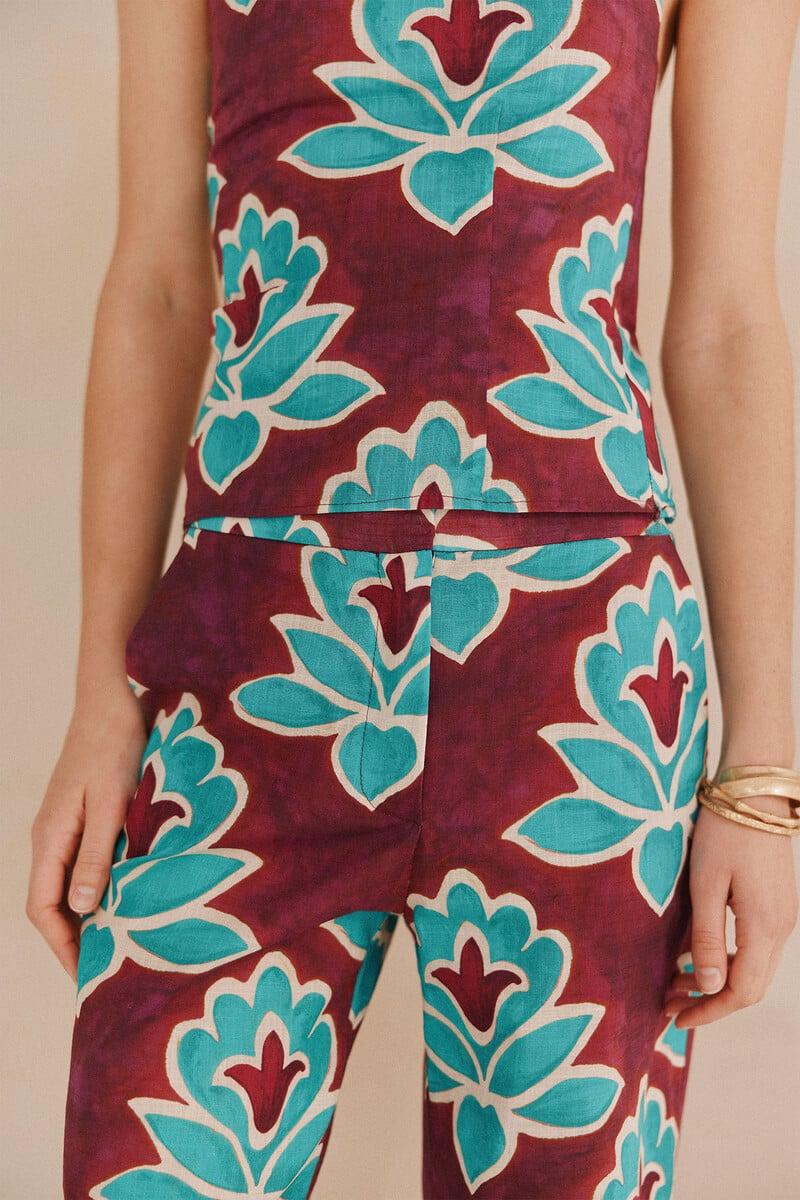 Pedro Del Hierro Poline. Pantalones Estampados