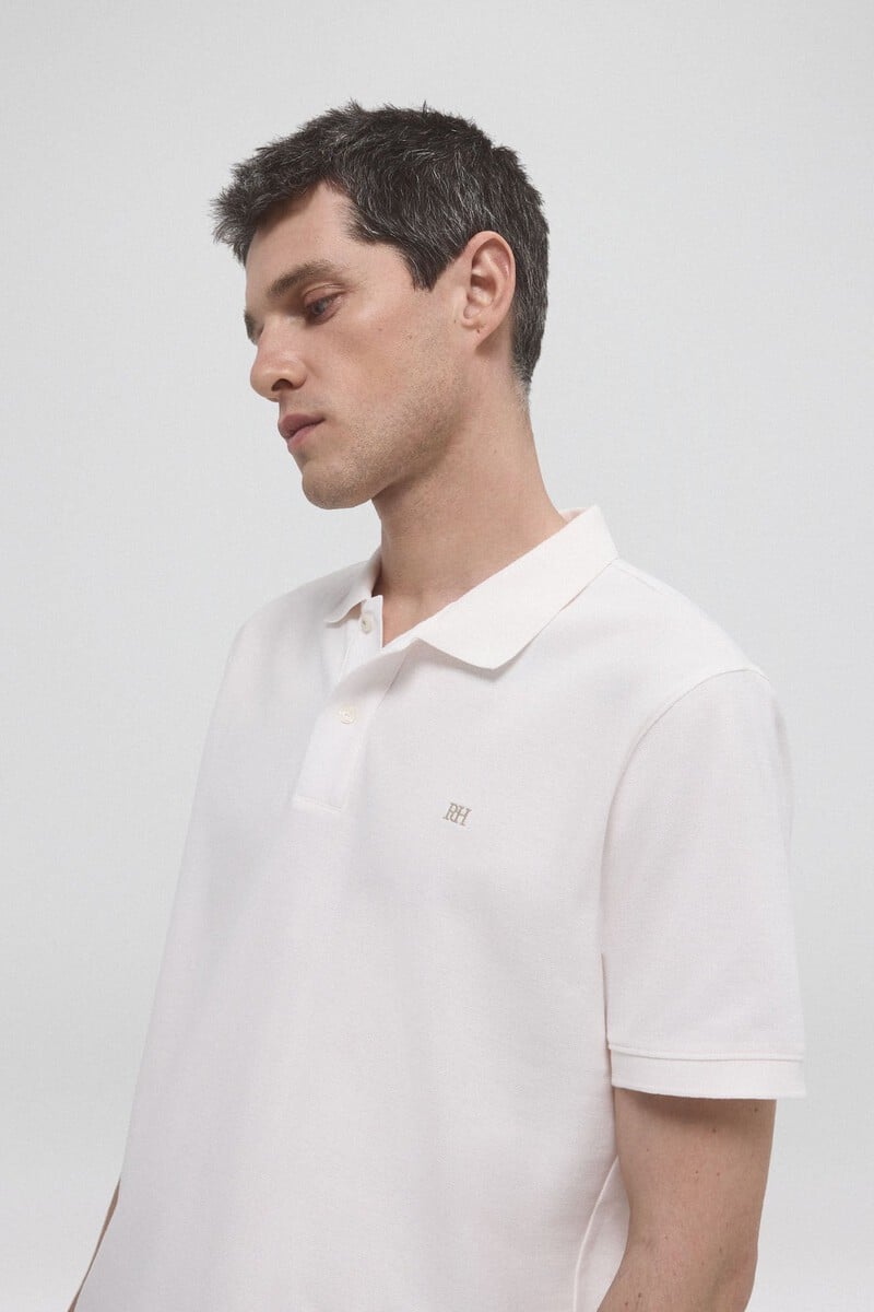Pedro Del Hierro Polo Básico Con Logo Bordado