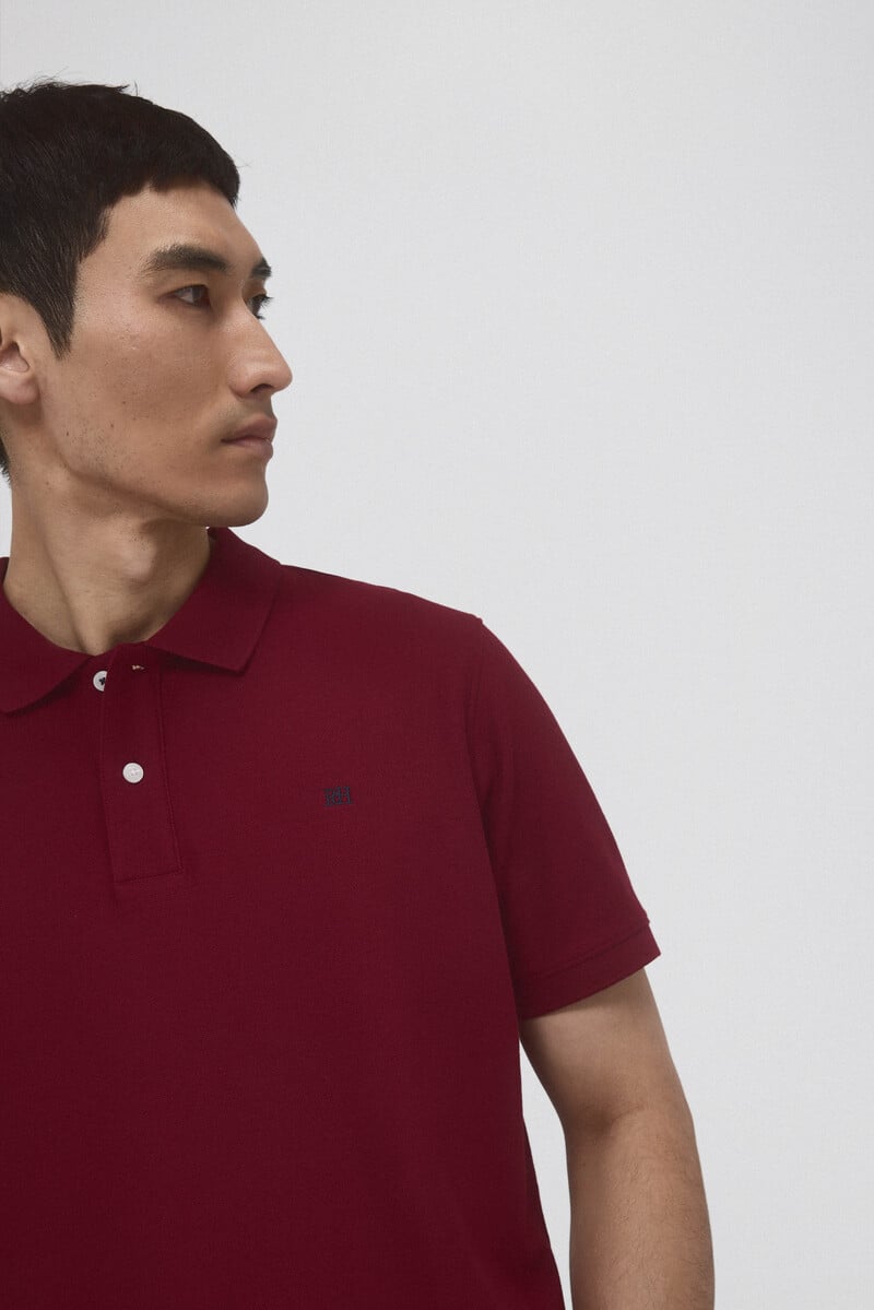 pedro del hierro Polo básico piqué