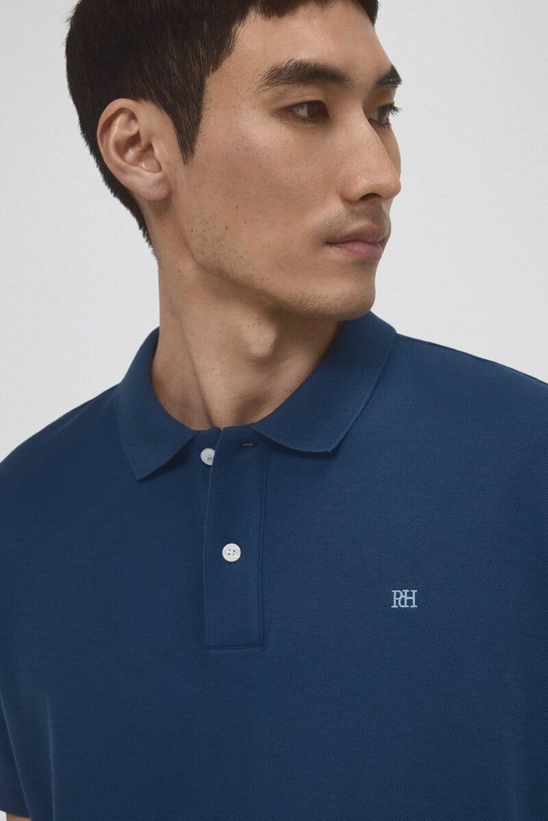 pedro del hierro Polo básico piqué