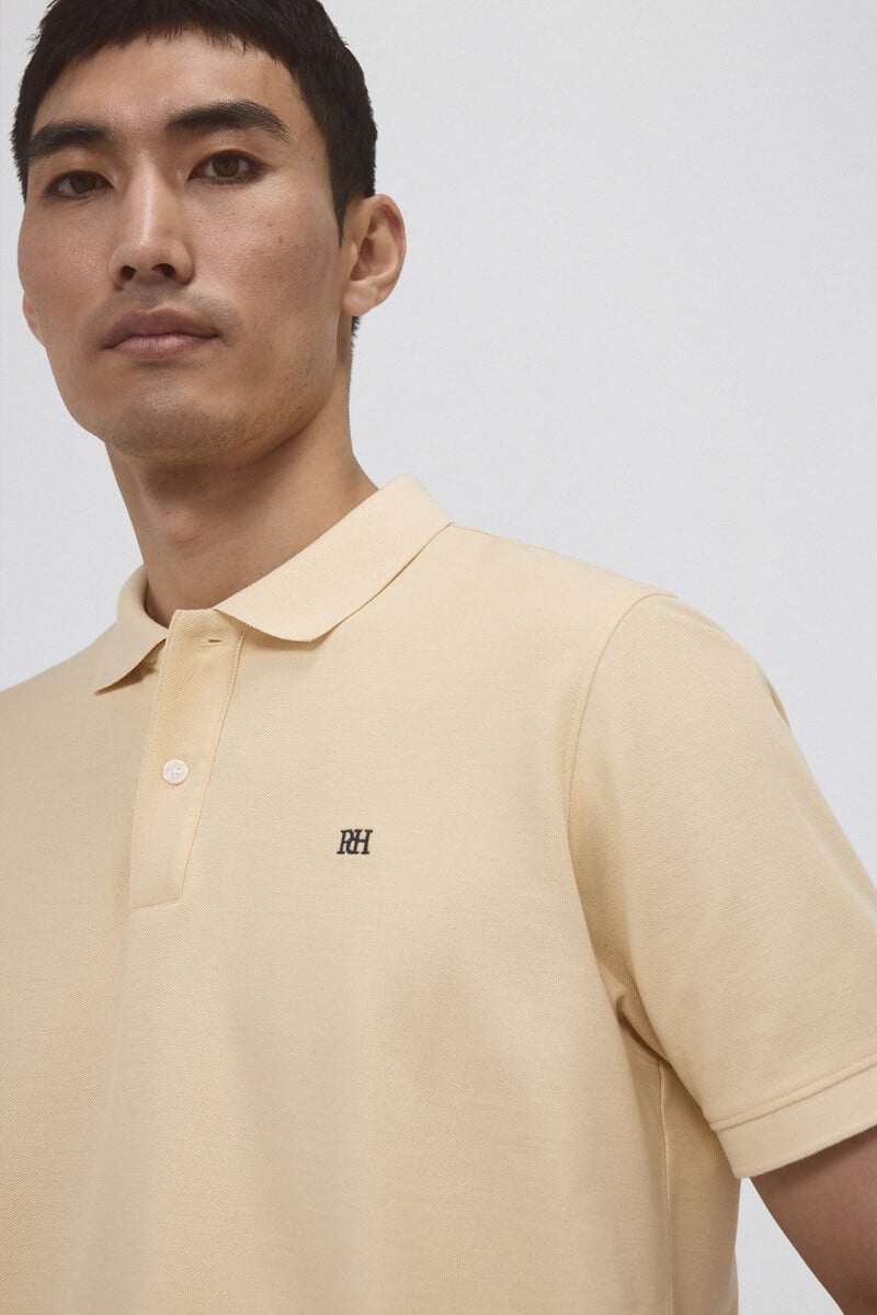 pedro del hierro Polo básico piqué