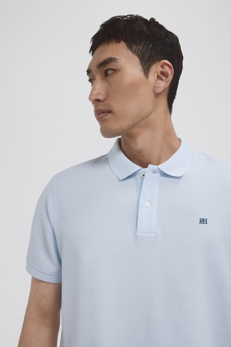 pedro del hierro Polo básico piqué