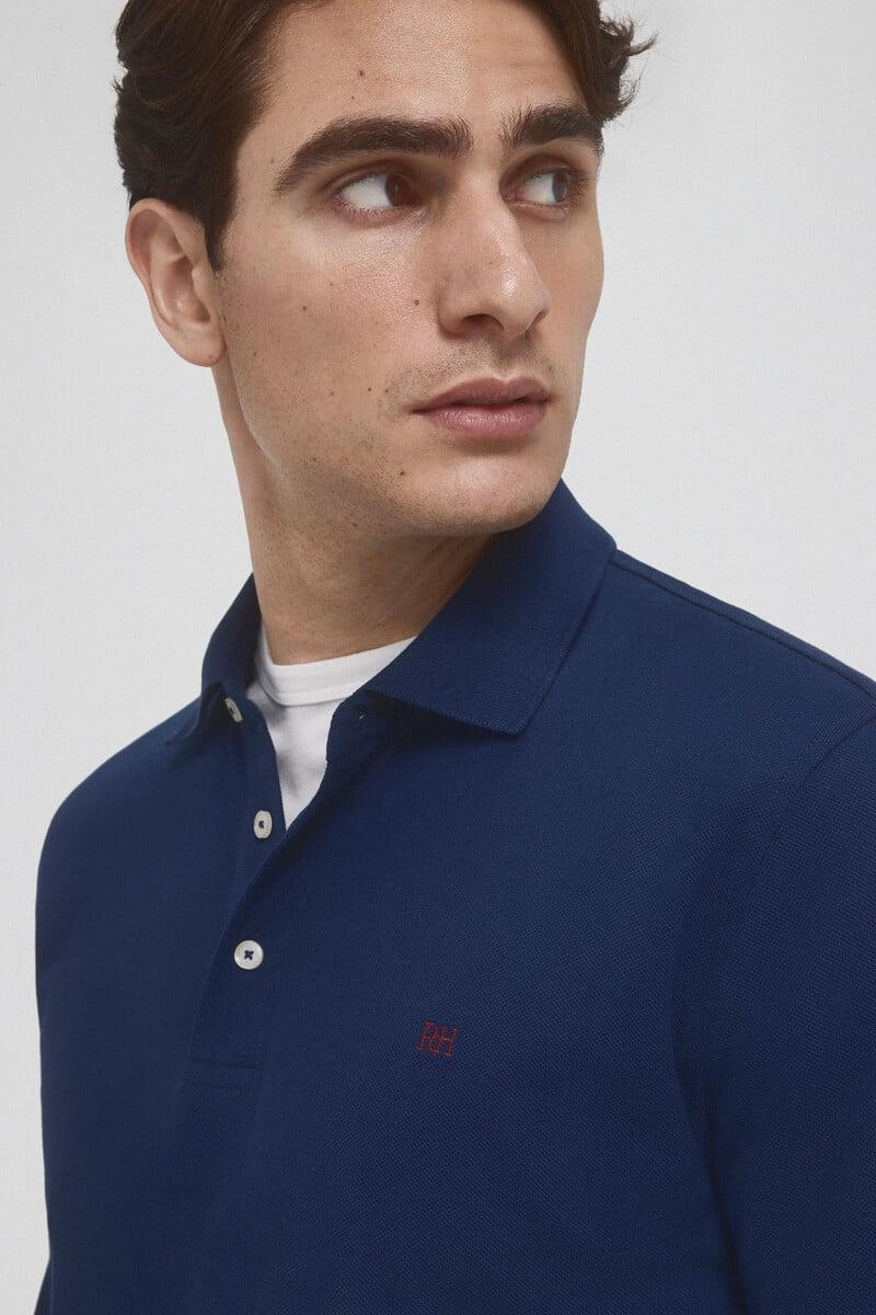 Pedro Del Hierro Polo Básico Piqué Manga Larga