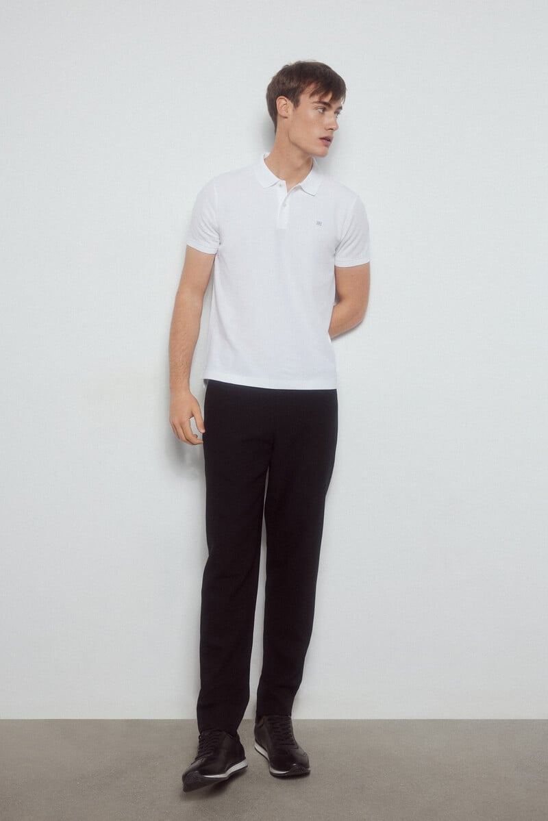 Pedro Del Hierro Polo Básico Slim