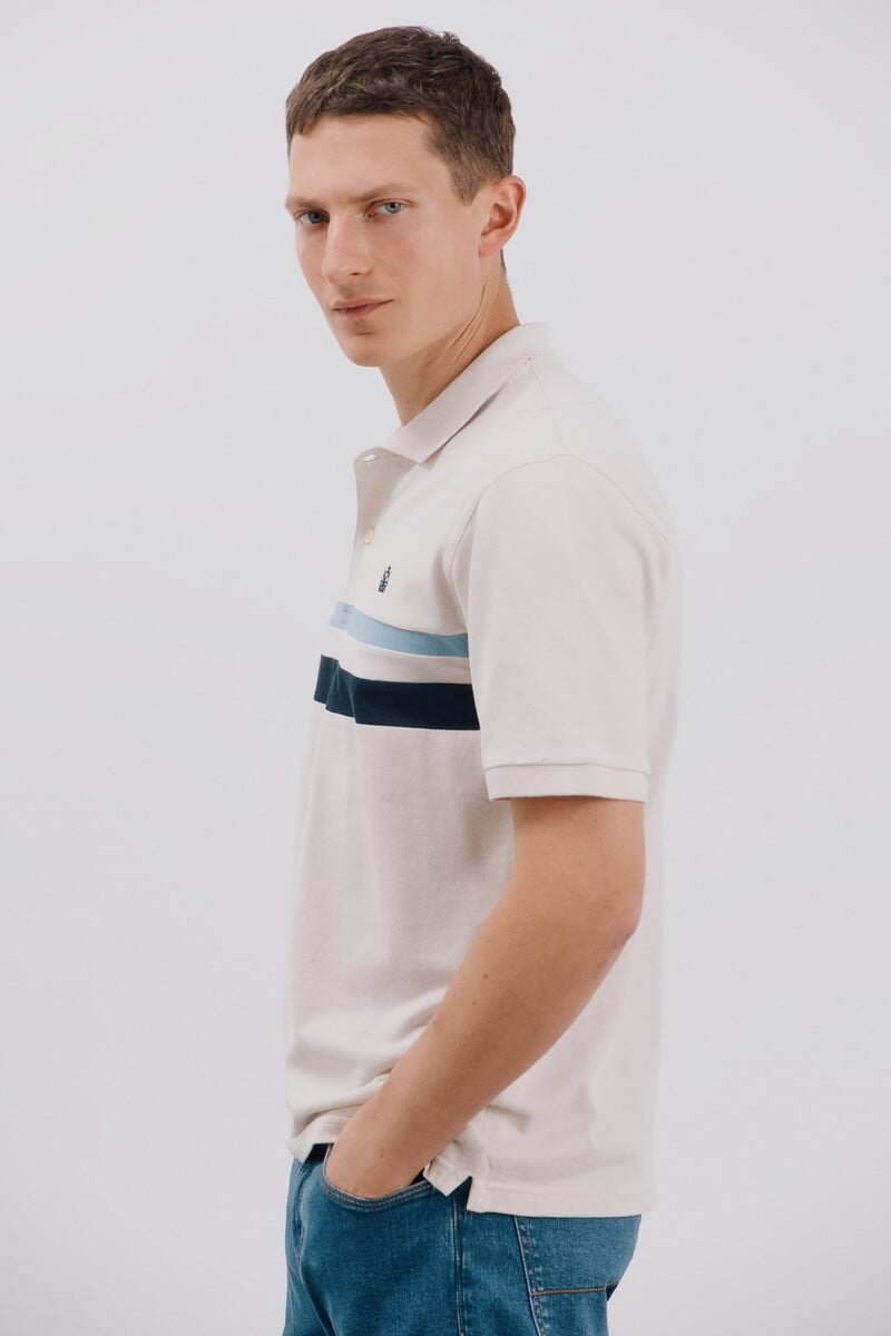 Pedro Del Hierro Polo Bloques De Color